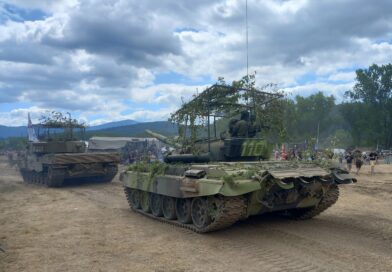 Slovensko experimentuje s ochranou tankov proti dronom