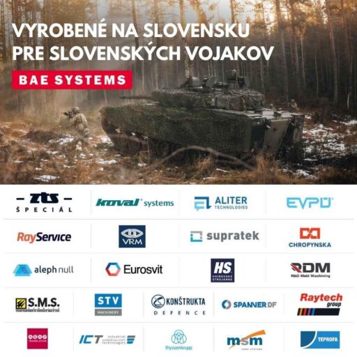 BAE Systems – Vyrobené na Slovensku