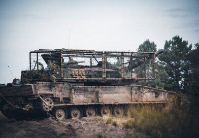 Na poľských Leopardoch sa objavila ochranná konštrukcia proti dronom